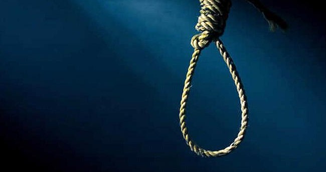 Ilustrasi gantung diri.